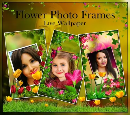 Flower Photo Frames LWP android App screenshot 0