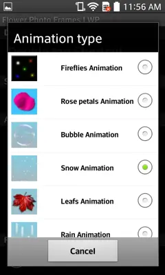 Flower Photo Frames LWP android App screenshot 4