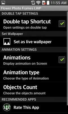 Flower Photo Frames LWP android App screenshot 5